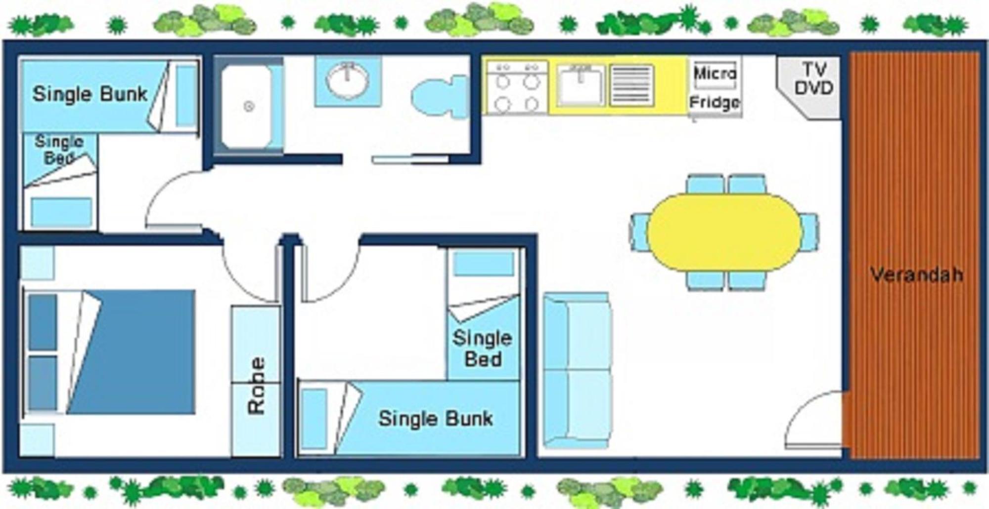 Hamilton Caravan Park Rom bilde