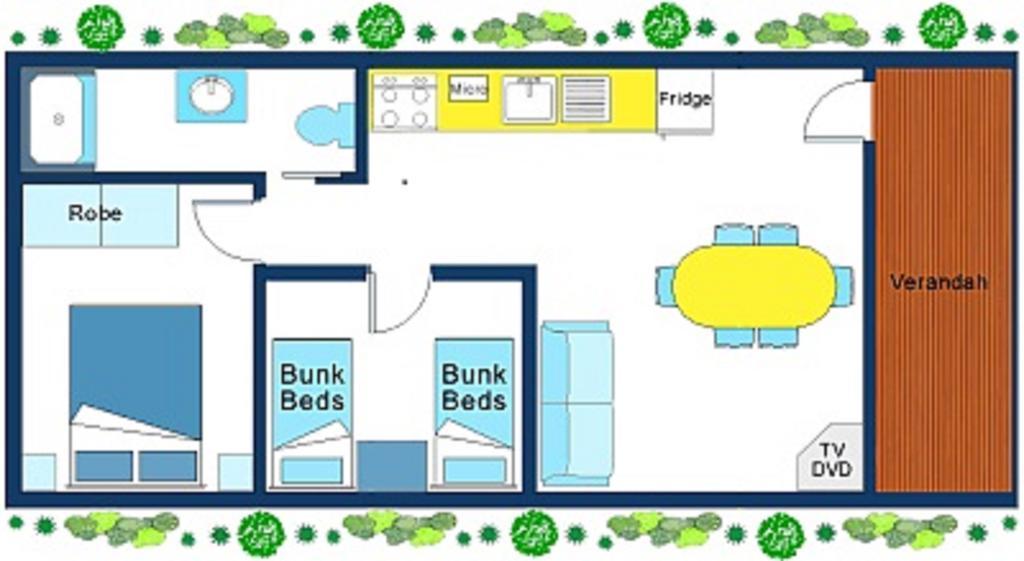 Hamilton Caravan Park Rom bilde