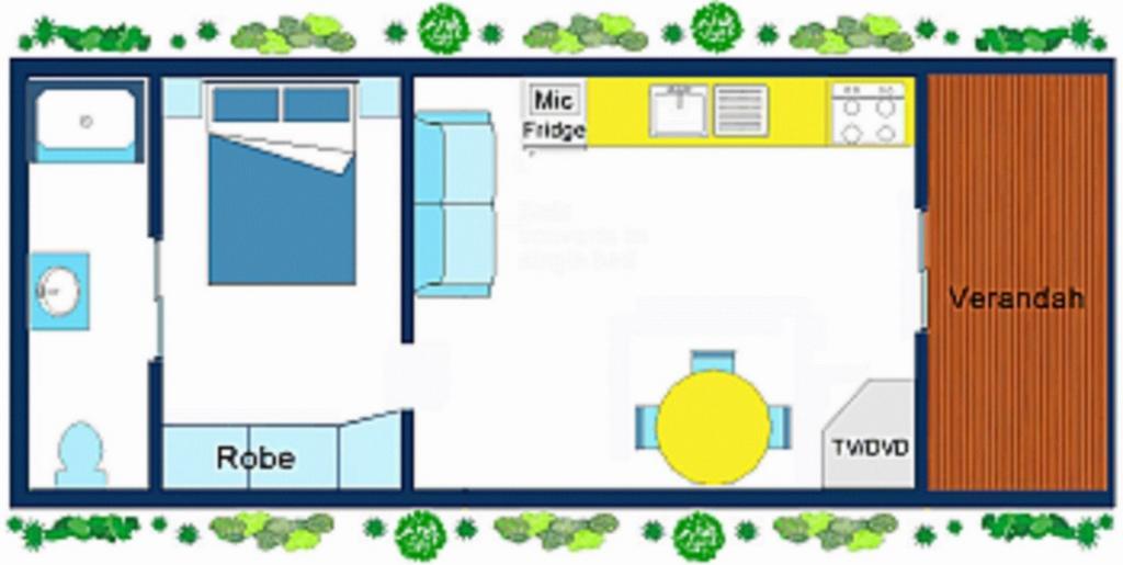 Hamilton Caravan Park Rom bilde